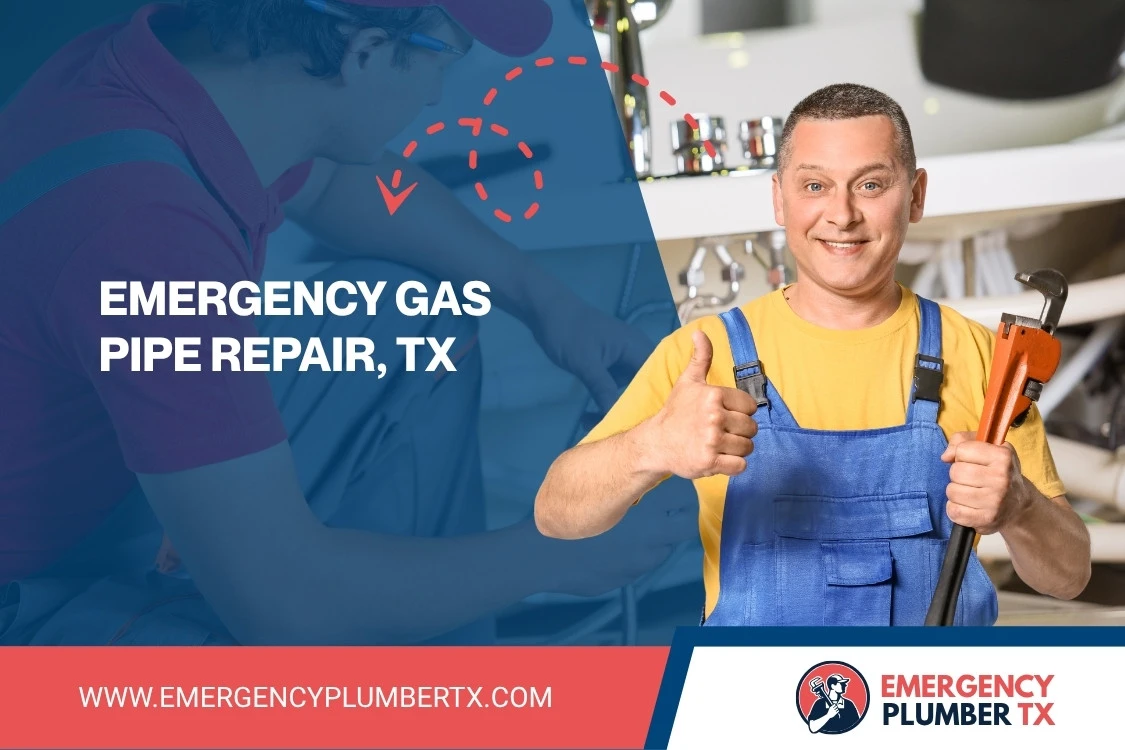 Emergency Gas Pipe Repair, TX