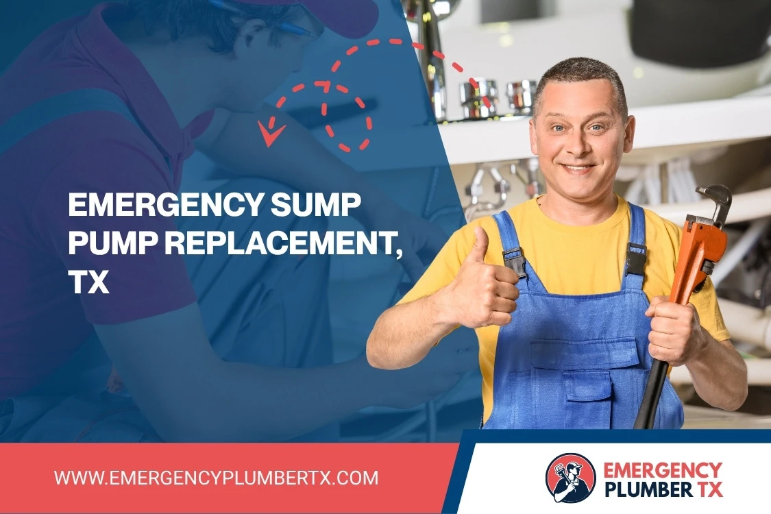 Emergency Sump Pump Replacement, TX